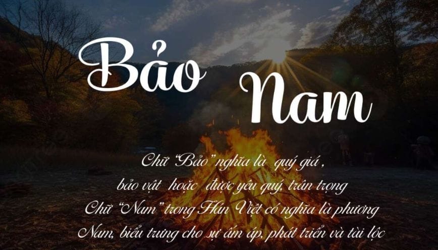 Ý nghĩa tên Bảo Nam - Dự đoán về tình duyên và sự nghiệp