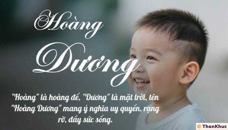 Ý nghĩa tên Hoàng Dương - Dự đoán vận mệnh về tình yêu và sự nghiệp