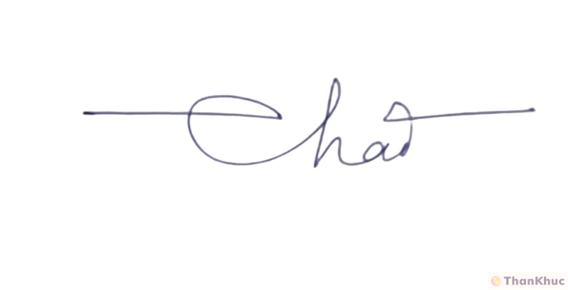 Chữ ký tên Thảo mẫu 21