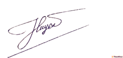 Chữ ký tên Huyền đẹp - Mẫu 11