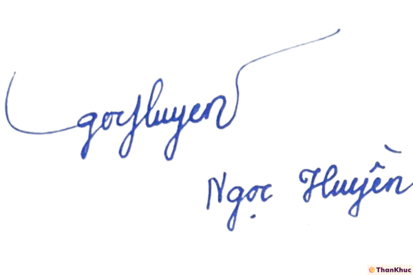 Chữ ký tên Huyền đẹp - Mẫu 4