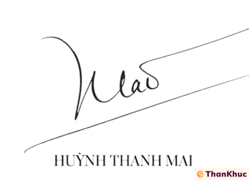 Chữ ký tên Mai - Mẫu 5