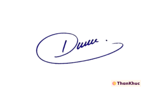 Chữ ký tên Duyên - Mẫu 8