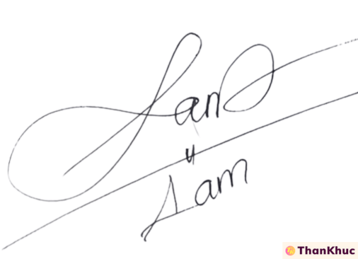 Chữ ký tên Lâm - Mẫu 5
