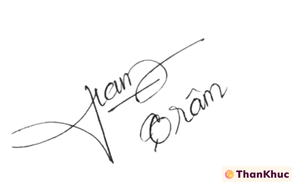 Chữ ký tên Trâm - Mẫu 12