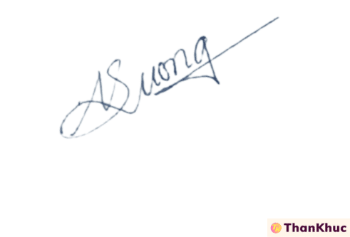 Chữ ký tên Lương - Mẫu 9