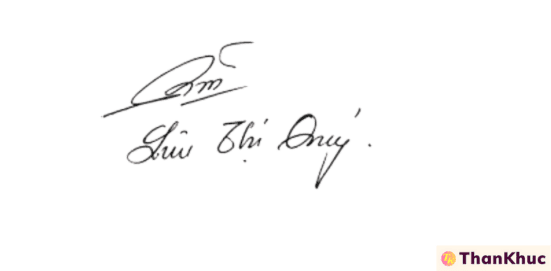 Chữ ký tên Quý - Mẫu 14