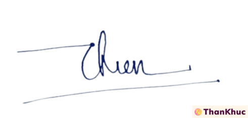 Chữ ký tên Thiện - Mẫu 14