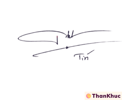 Chữ ký tên Tín - Mẫu 3