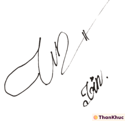 Chữ ký tên Tín - Mẫu 4