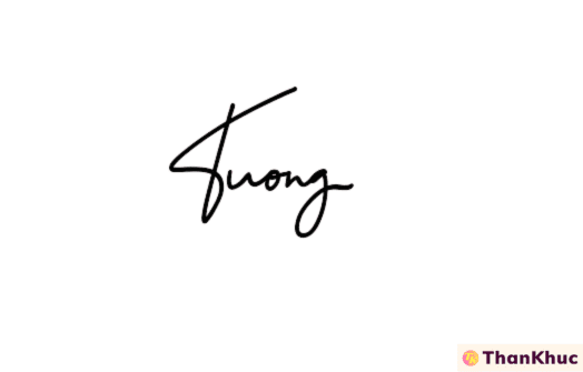 Chữ ký tên Tương (Tường) - Mẫu 9