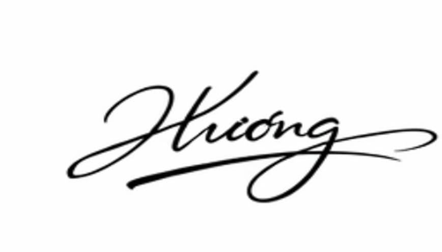 Chữ ký tên Hương 39
