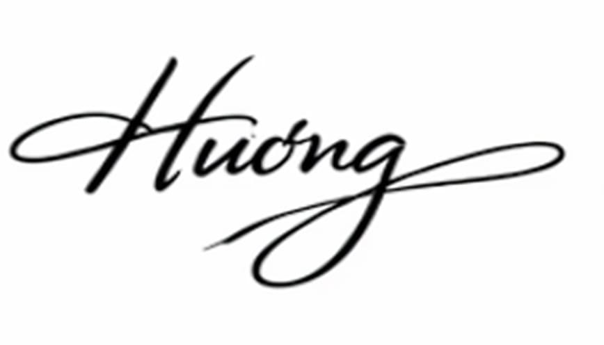 Chữ ký tên Hương 48