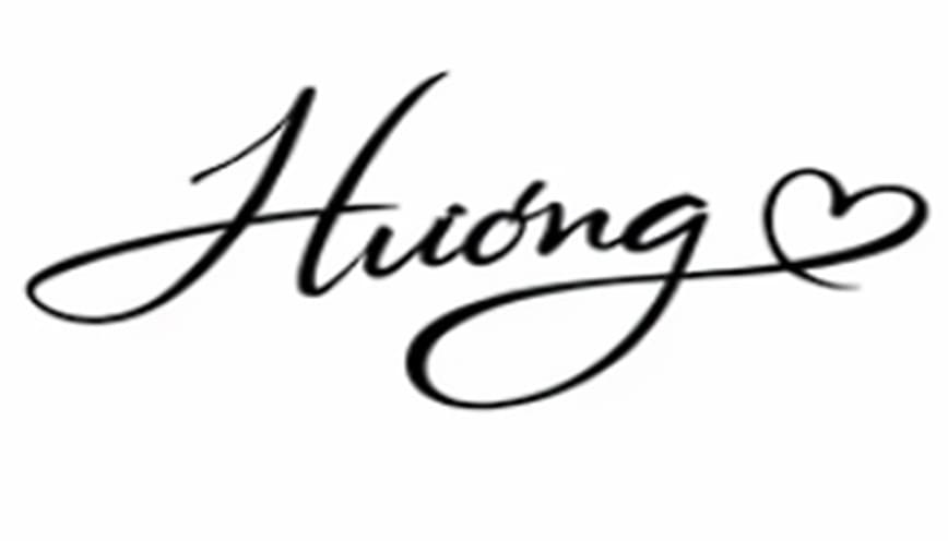 Chữ ký tên Hương 53