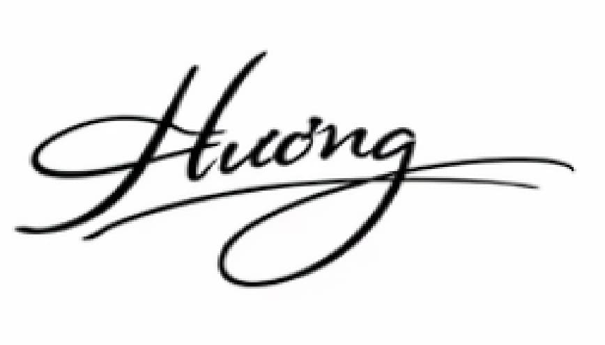 Chữ ký tên Hương 56