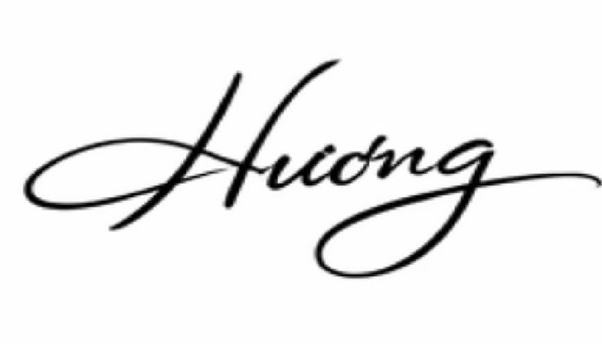 Chữ ký tên Hương 40
