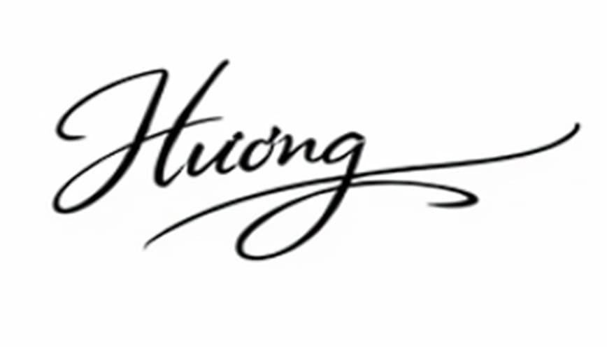 Chữ ký tên Hương 62