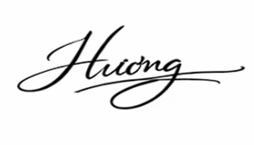 Chữ ký tên Hương 63