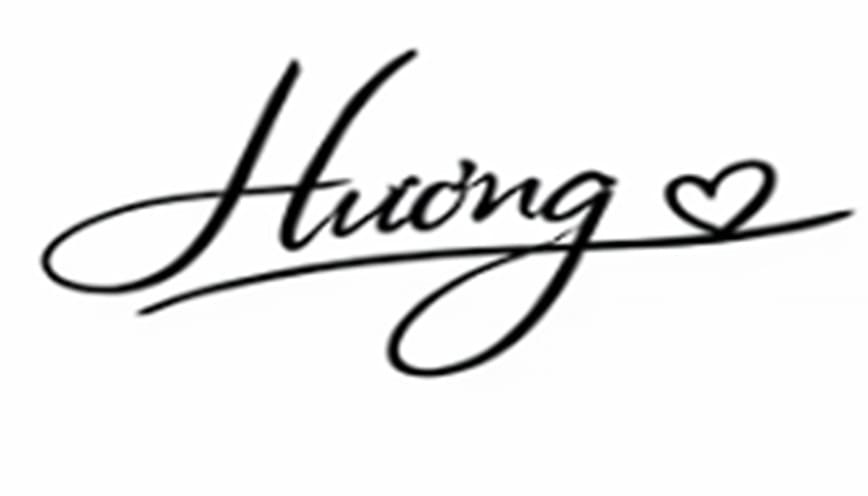 Chữ ký tên Hương 64