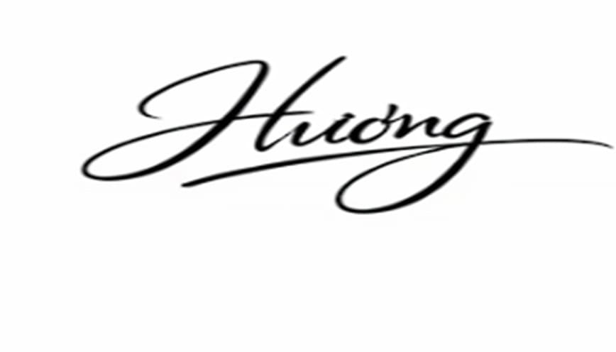 Chữ ký tên Hương 67