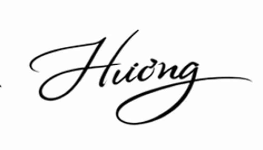 Chữ ký tên Hương 42