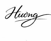 Chữ ký tên Hương 72