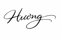 Chữ ký tên Hương 74