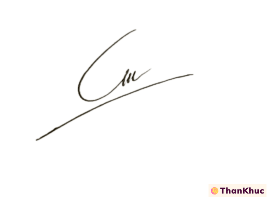 Chữ ký tên Cúc - Mẫu 1