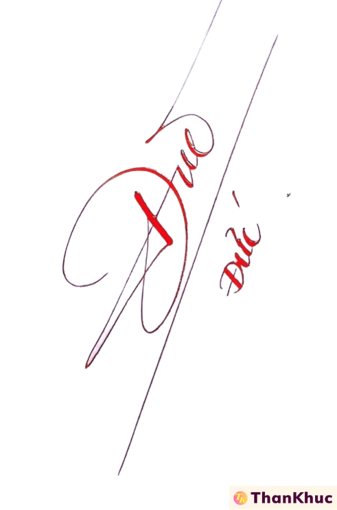 Mẫu chữ ký tên Đức số 1
