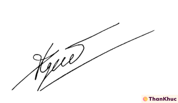 Chữ ký mẫu tên Ngoan - số 6