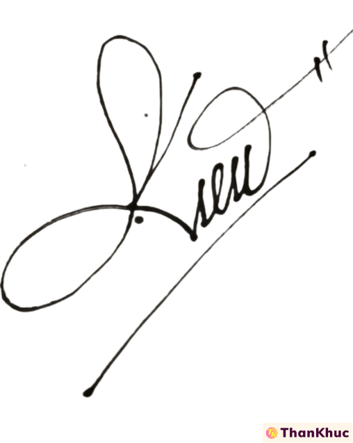 Chữ ký tên Kiều - Mẫu số 6