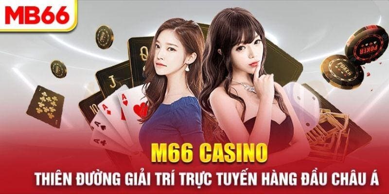 Sảnh Casino tại MB66 hấp dẫn