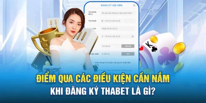 Điều kiện đăng ký