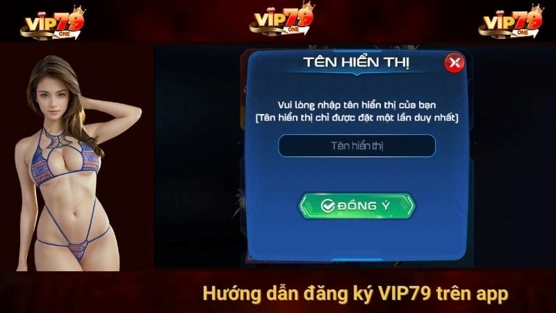 Hướng dẫn đăng ký VIP79 trên app Hướng dẫn đăng ký VIP79 trên app