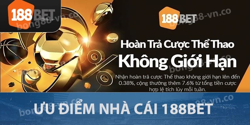 Nhà cái 188Bet có nhiều khuyến mãi hấp dẫn Nhà cái 188Bet có nhiều khuyến mãi hấp dẫn