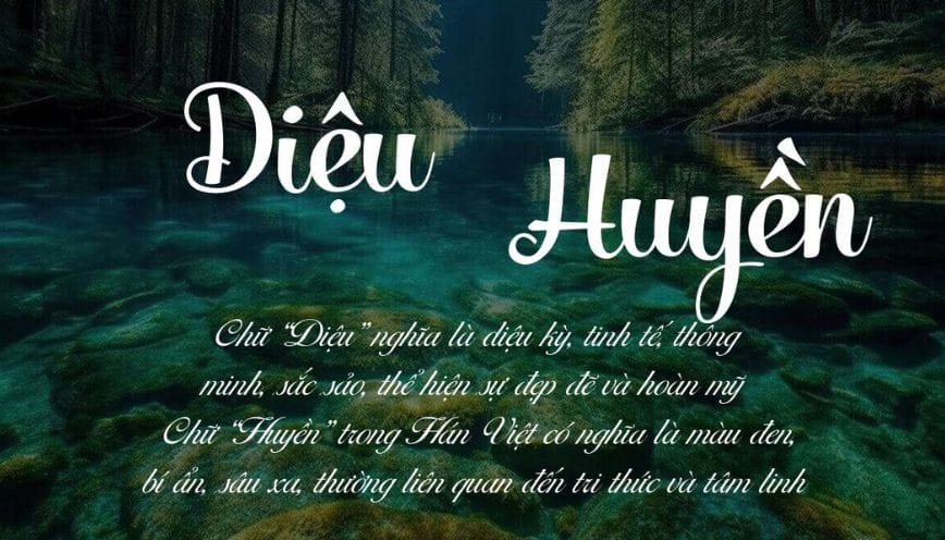 Ý nghĩa tên Diệu Huyền - Dự đoán vận mệnh về tình yêu và sự nghiệp