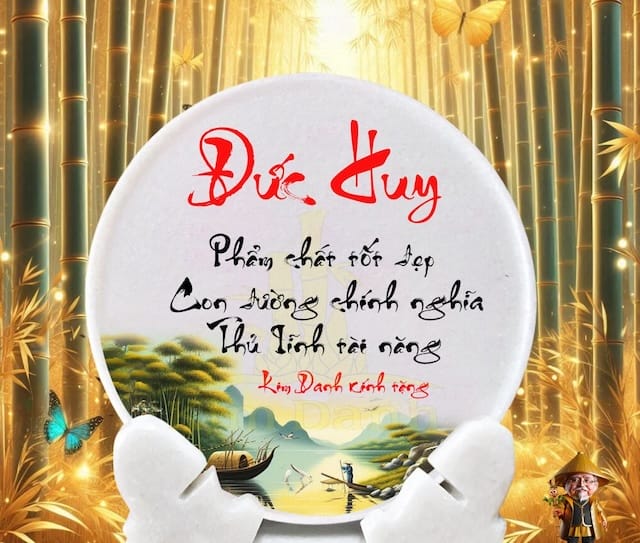 Ý nghĩa tên Đức Huy cho thấy một sự nghiệp vững chắc