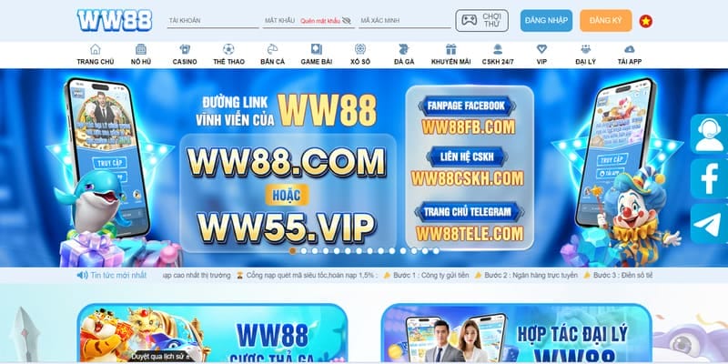 Link WW88 – Nơi Tập Hợp Đa Dạng Trò Chơi Hấp Dẫn