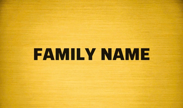 Family name còn thể hiện nghề nghiệp/đặc điểm nổi bật của tổ tiên từ xa xưa