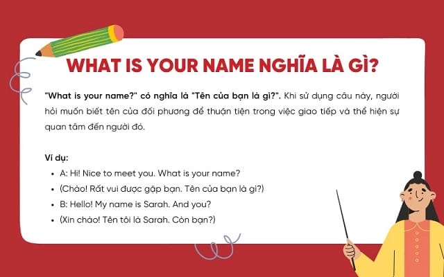 Ghi nhớ và ứng dụng câu hỏi cũng như cách trả lời trong từng tình huống